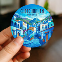 Chefchaouen Morocco Sticker