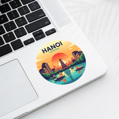 Hanoi Vietnam Sticker