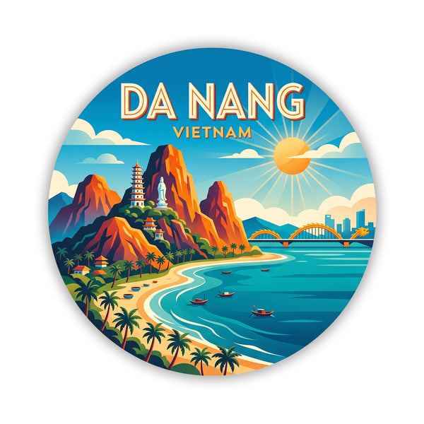 Da Nang Vietnam Sticker