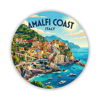 Amalfi Coast Italy Harbour Sticker