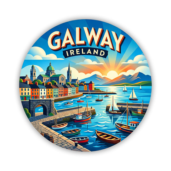 Galway Ireland Sticker