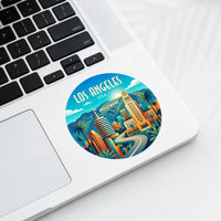 Los Angeles USA Downtown Sticker