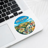 Hollywood USA Bowl Sticker