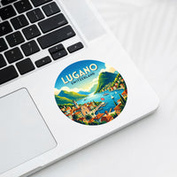 Lugano Switzerland Sticker