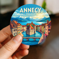 Annecy France Sticker