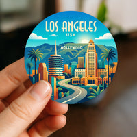 Los Angeles USA Downtown Sticker