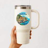 Amalfi Coast Italy Harbour Sticker