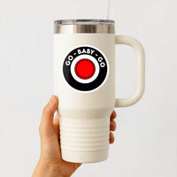 Go Baby Go Start Button Sticker